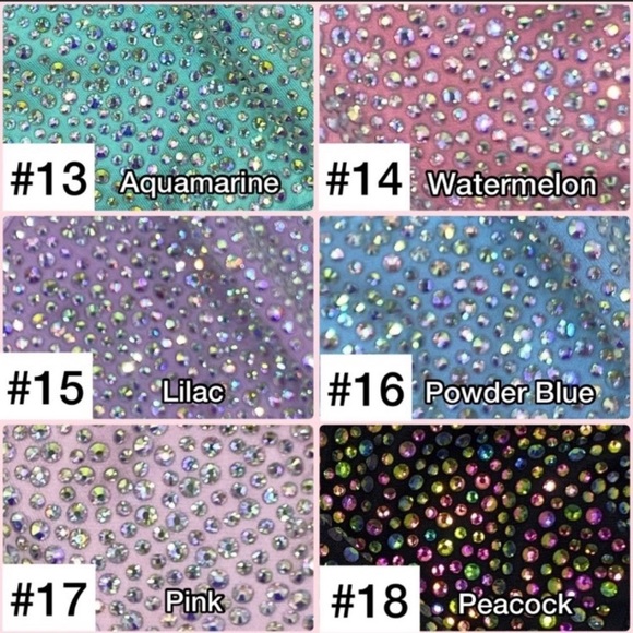 🎉HP🎉 #32 Mosaic/White✨Crystal Bling Face Mask - Picture 8 of 14